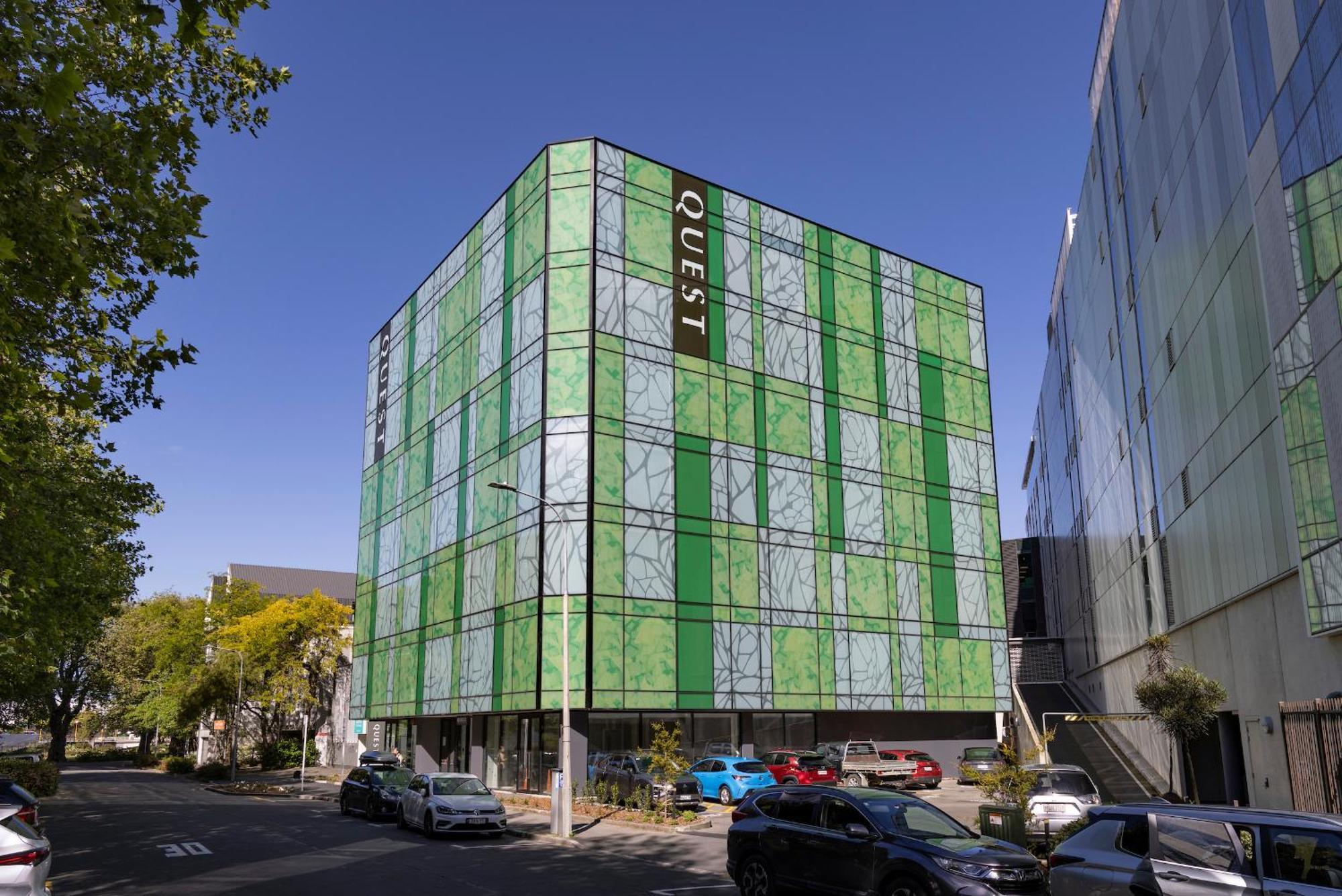 Quest On Cambridge Appartement Christchurch Buitenkant foto